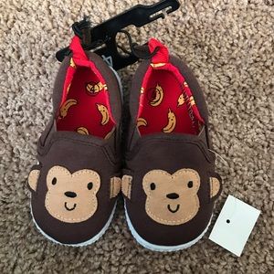 Baby monkey shoes.
